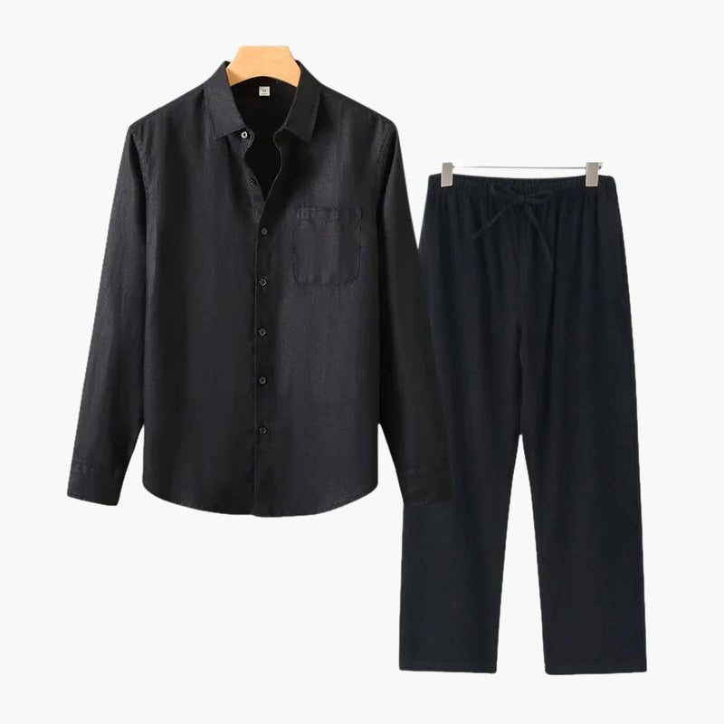 Torino Linen Set (Long Sleeves)